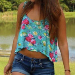 ⭐️Host Pick⭐️ F21 floral tank top